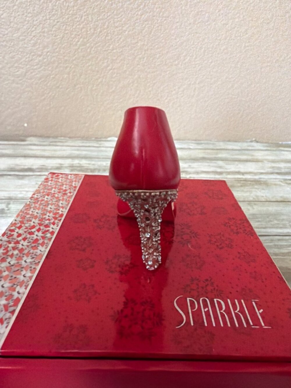 2006 Just the Right Shoe by Raine "Sparkle" 6th Annual Christmas #25622 w/Box - Picture 5 of 13